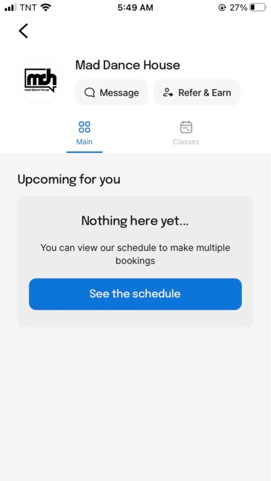 Mad Dance House App Screenshot