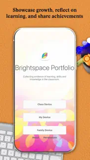 brightspace portfolio iphone screenshot 1