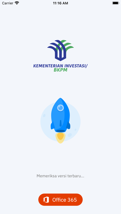 E-Office Keminves/BKPM Screenshot