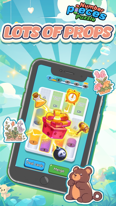 Number Pieces Puzzle Screenshot