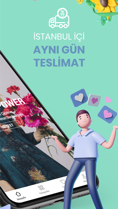 Taze Çiçek - Çiçek Siparişi Screenshot