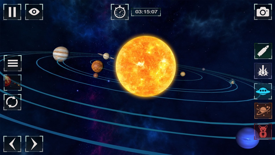#5. Solar System Destruction (iOS) 由: Ahmad Jalil Qarshi