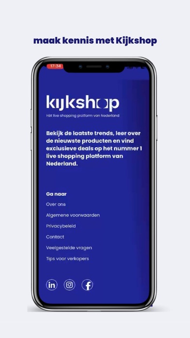 Kijkshop Live Shopping Screenshot