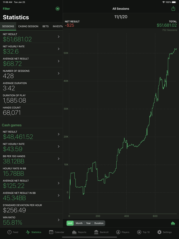 Poker Analytics 6 - Tracker