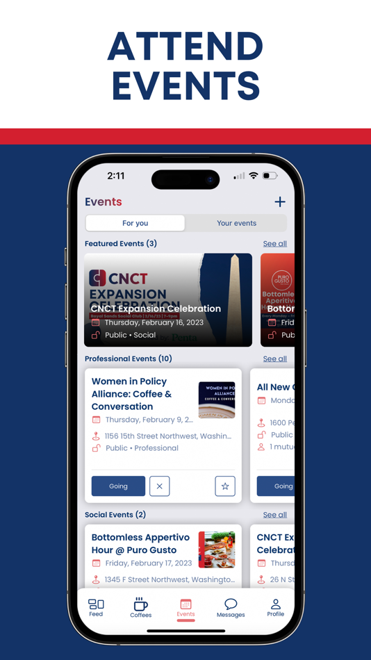 #1. CNCT App (iOS) By: The CNCT App