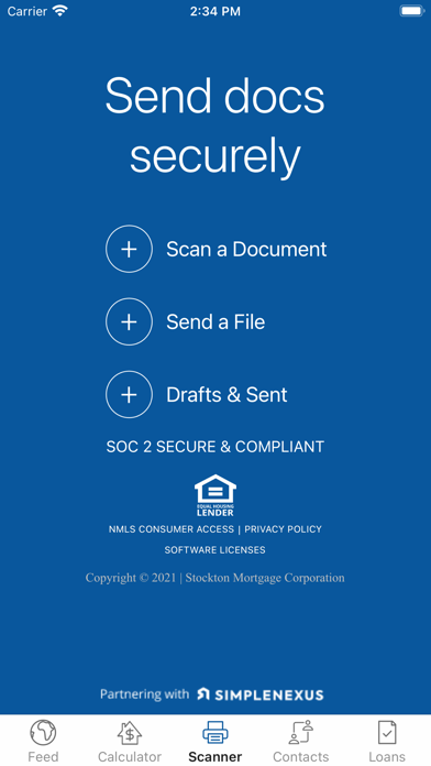 Mortgage Link Screenshot