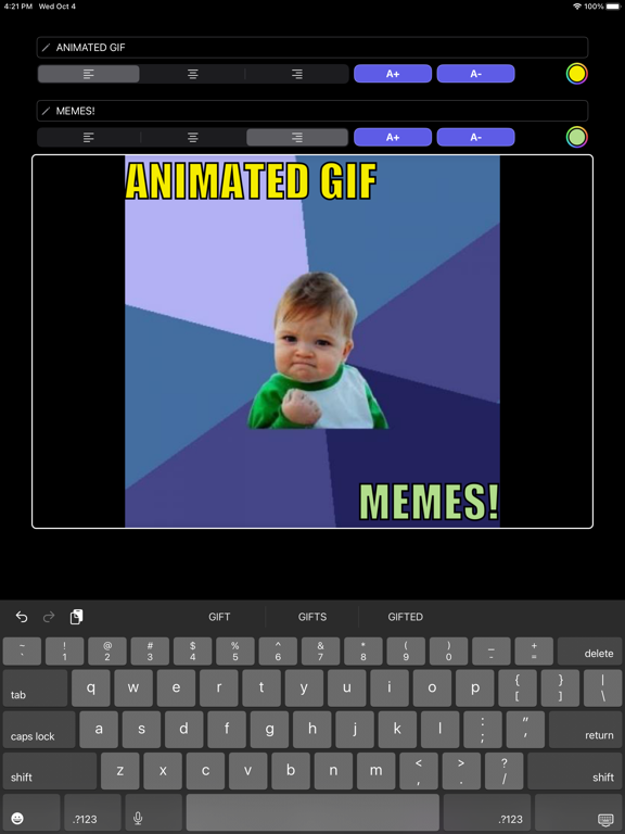 Screenshot #6 pour Meme Maker Mobile
