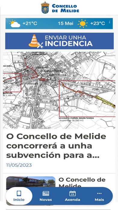 Concello de Melide Screenshot