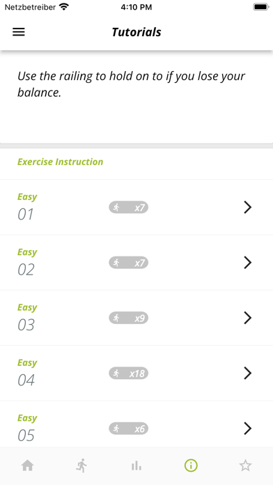 BalanceCoach iQ Screenshot