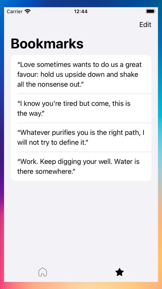 #2. Rumi Daily Quotes (iOS) 由: Hooman Amini