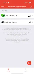 QuietCool Smart Attic Fan screenshot #1 for iPhone