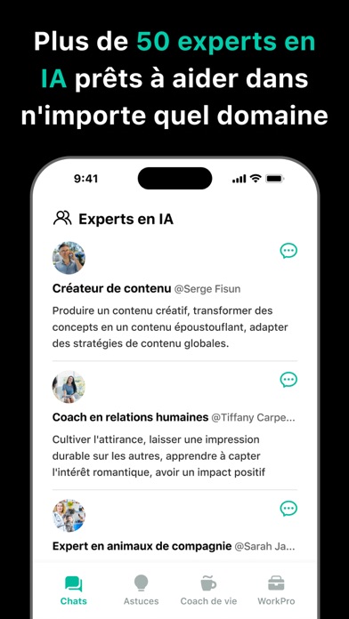 Screenshot #1 pour AskThis: Chatbot IA, Assistant