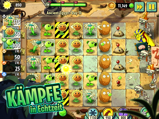 ‎Plants vs. Zombies™ 2 Screenshot