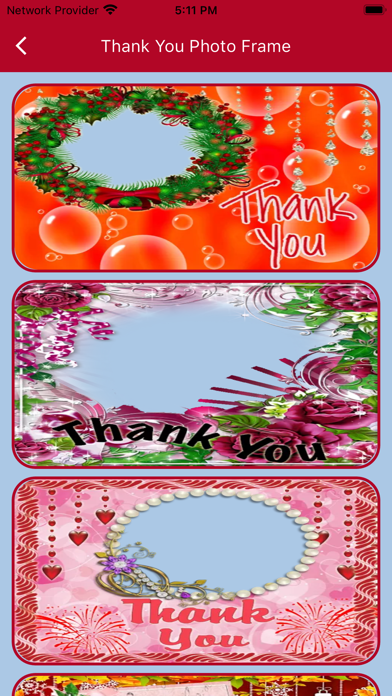 Thank You Photo Frame Screenshot