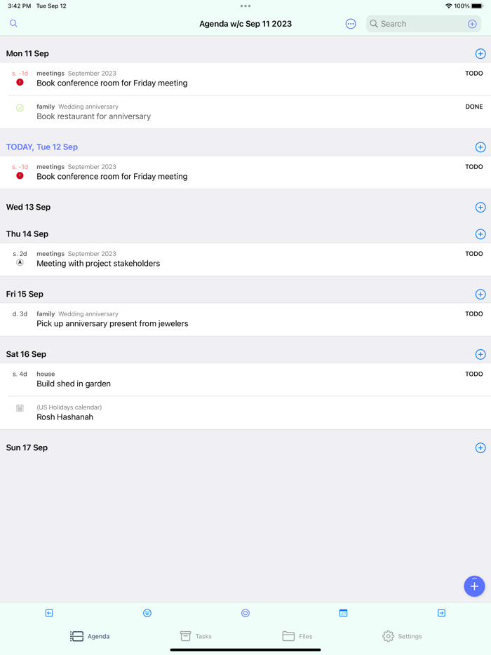 beorg To-Do List and Agenda