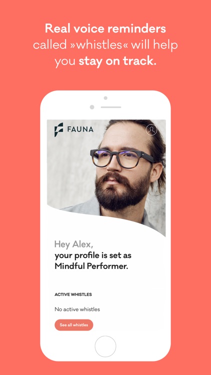 Fauna: Mindful audio reminders