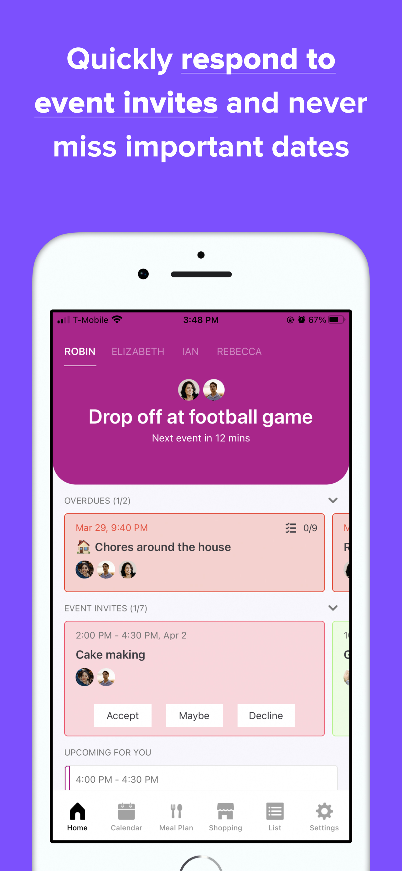 Family Daily - Organizer