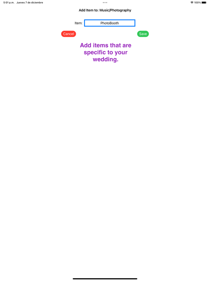 Wedding Success Checklist