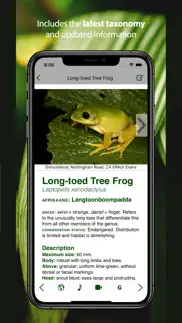frogs of southern africa iphone screenshot 2