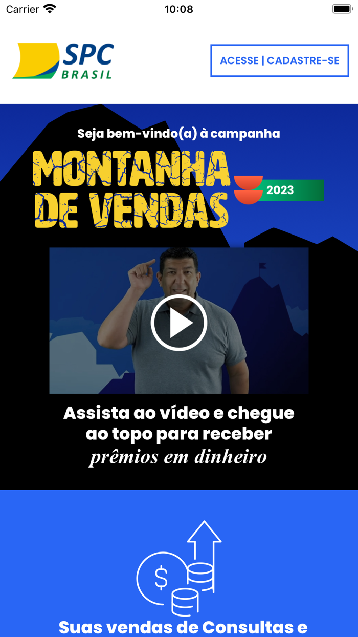 Montanha de Vendas App