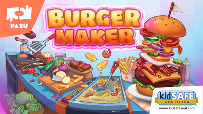 Burger Maker Kids Cooking Game Screenshot