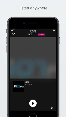 Game screenshot Y107 - 106.9 FM apk