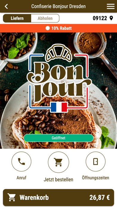 Confiserie Bonjour Dresden Screenshot