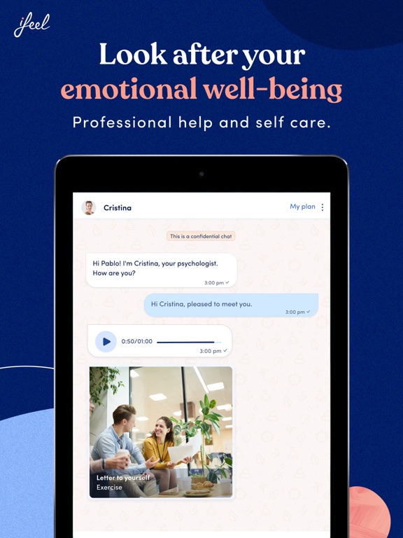 ifeel | Online Therapyのおすすめ画像1