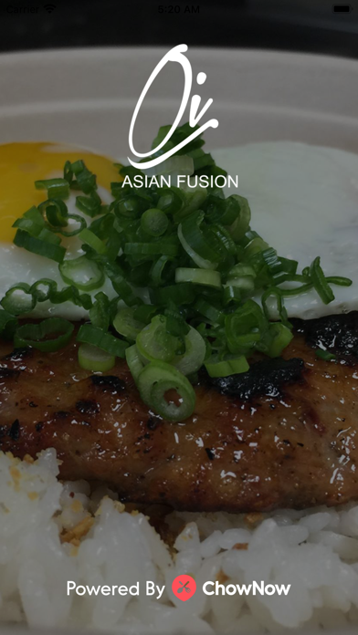 Oi Asian Fusion Screenshot