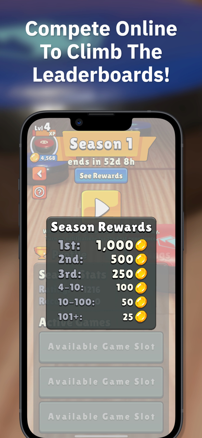 Tabletop Shuffleboard