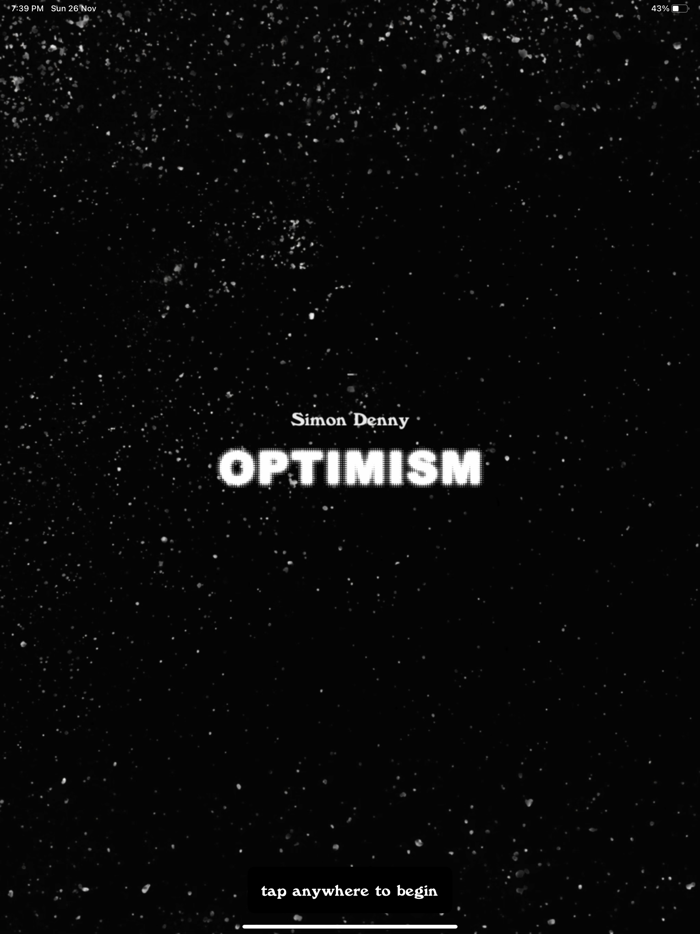 Simon Denny OPTIMISM