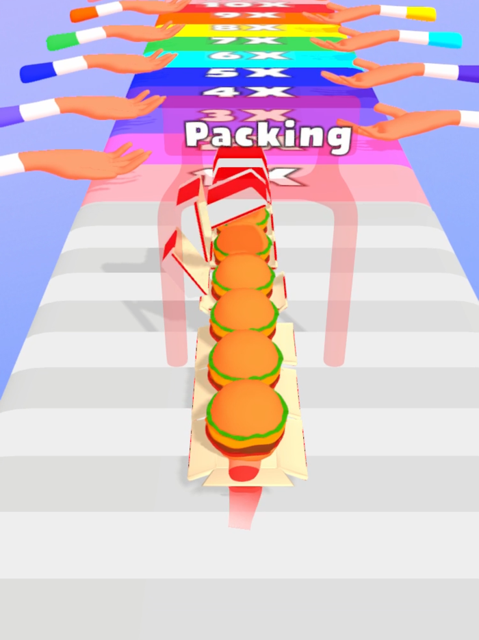 Hamburger Stack 3D