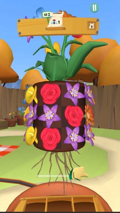 Fantasy Square Match Game Screenshot