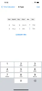 Time calculator  ( Converter ) screenshot #1 for iPhone