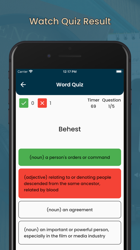 #6. Vocabulary Builder - Test Prep (iOS) By: Kantaben Gorasiya