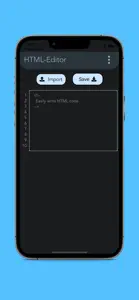 Pro HTML Editor screenshot #3 for iPhone