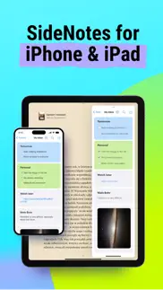 sidenotes iphone screenshot 1