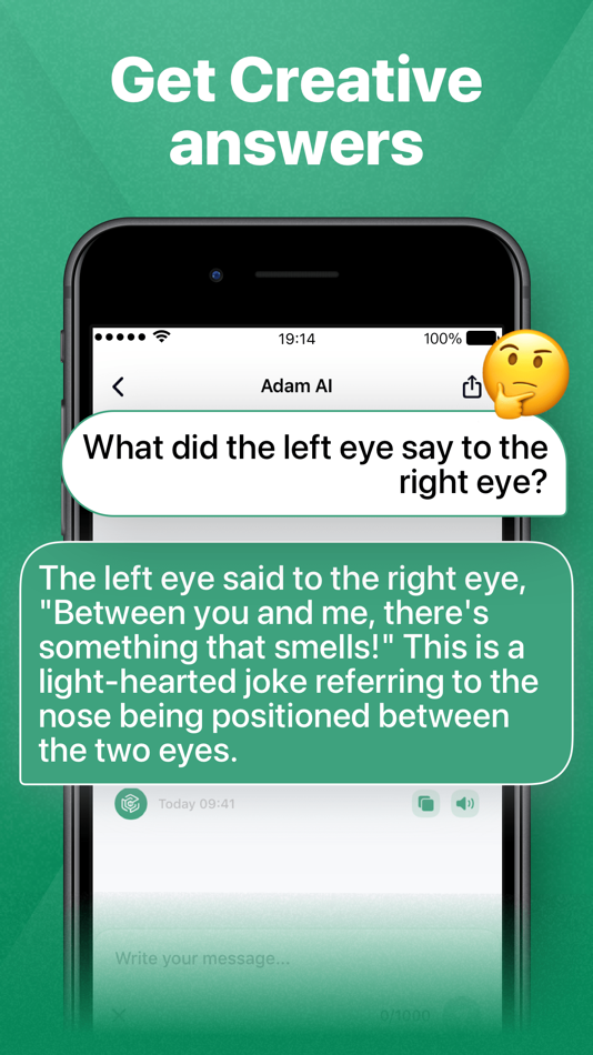 #4. Adam: AI Chatbot (iOS) 由: BC LTD