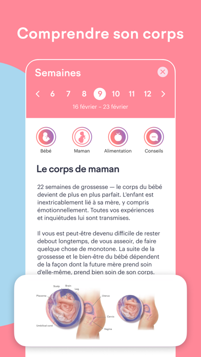 Screenshot #3 pour Suivi de Grossesse et Bébé