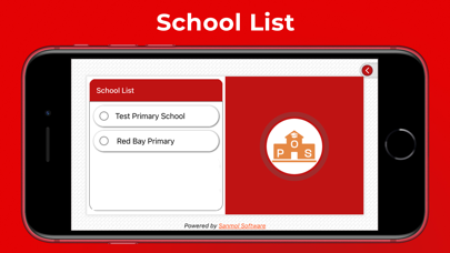 School Point of Sale Screenshot