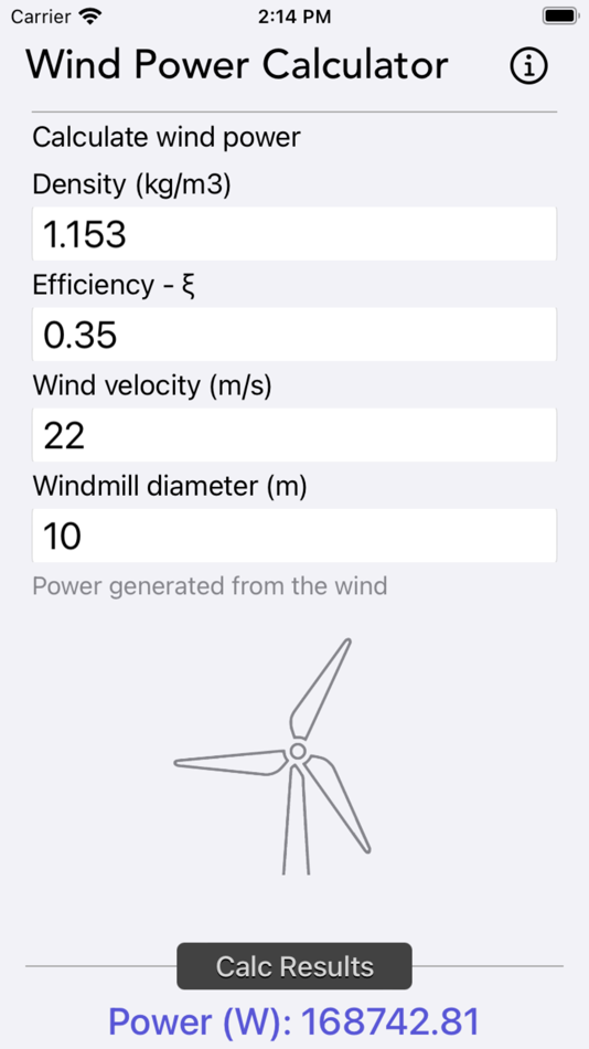 #7. Wind Power Calculator (iOS) 由: Nitrio