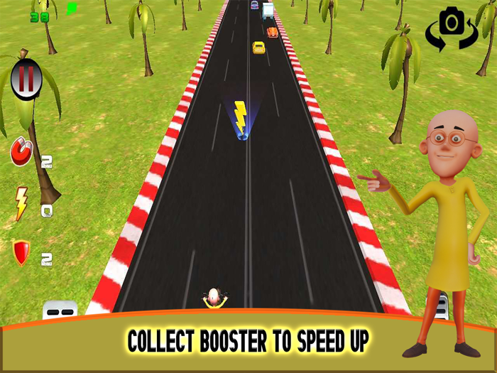 Motu Patlu Bike Racing Game