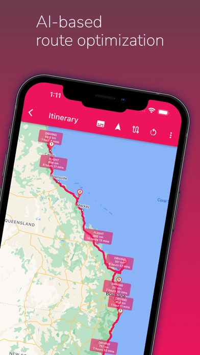 Kattingo Travel App Screenshot