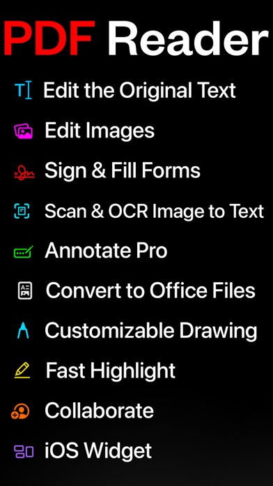 Screenshot #2 pour PDF Office Pro, Acrobat Expert