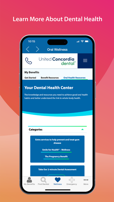 United Concordia Dental Mobile Screenshot