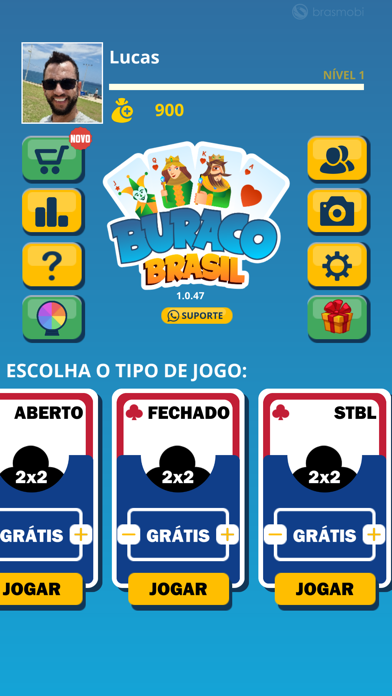 Buraco Brasil - Buraco Online Screenshot
