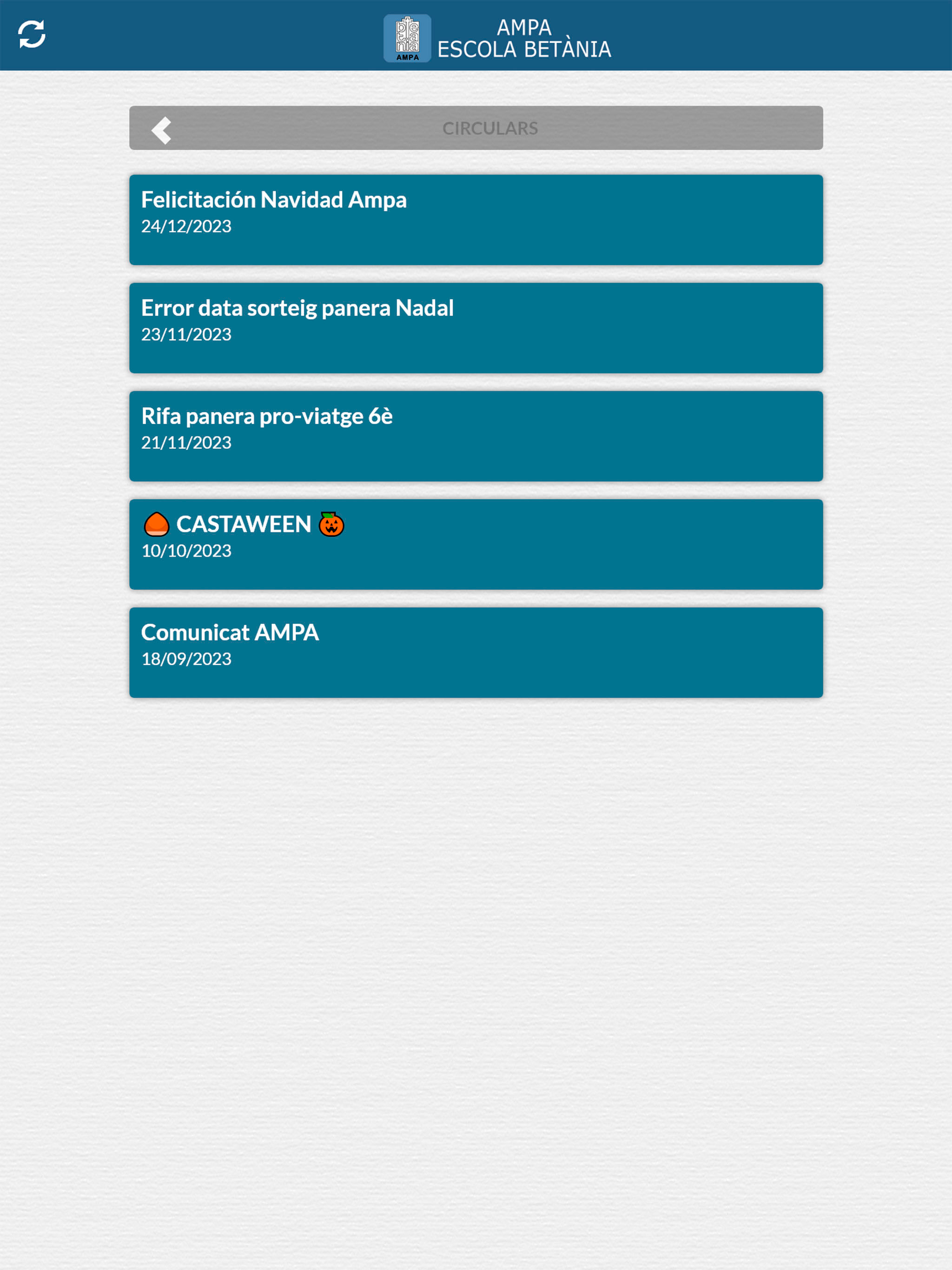 AMPA ESCOLA BETÀNIA screenshot 6