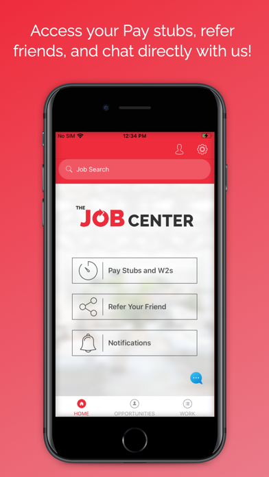 The Job Center Screenshot
