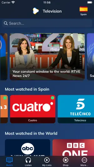 Television Spain screenshot 1