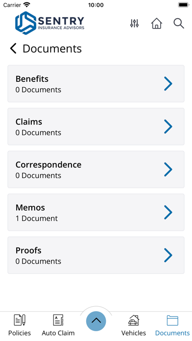 Sentry Insurance Advisors Screenshot